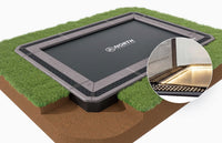 North Inground Trampoline + Safety Net North Trampoline EU