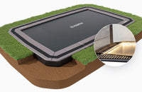 North Inground Trampoline + Safety Net North Trampoline EU