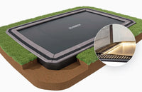 North Inground Trampoline + Safety Net North Trampoline EU