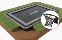 North Inground Trampoline + Safety Net