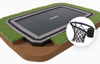 North Inground Trampoline + Safety Net