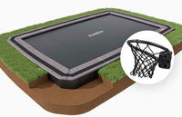 North Inground Trampoline + Safety Net