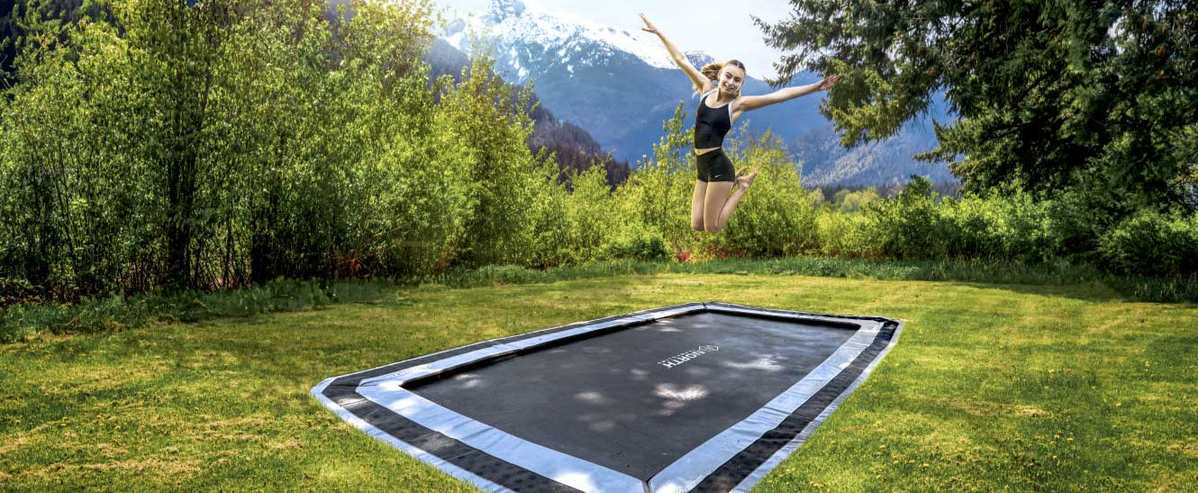 how to install an inground trampoline