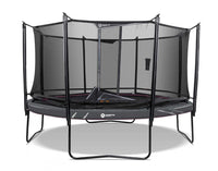 North Trampoline Explorer Round 12ft Grey