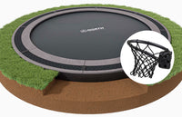 North Inground Trampoline + Safety Net