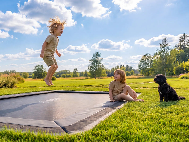 North Inground Trampoline + Safety Net