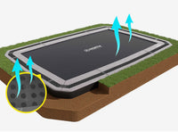 NORTH INGROUND TRAMPOLINE 15ft x 10ft