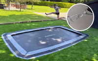 NORTH INGROUND TRAMPOLINE 15ft x 10ft