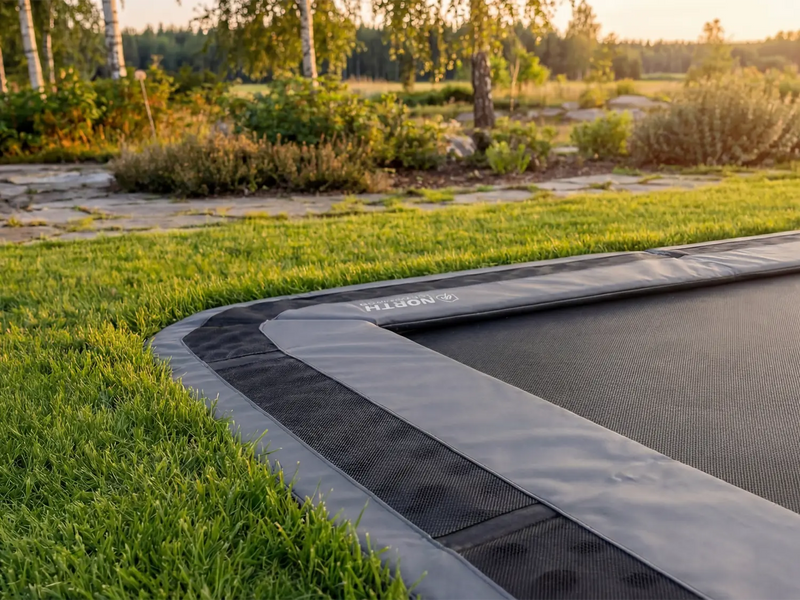 North Inground Trampoline + Safety Net