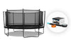 Oval | 12ft x 8ft Trampoline + Jump Games Bundle